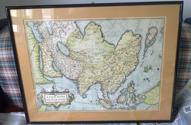 5404507 Antiche n°4 mappe emisferi