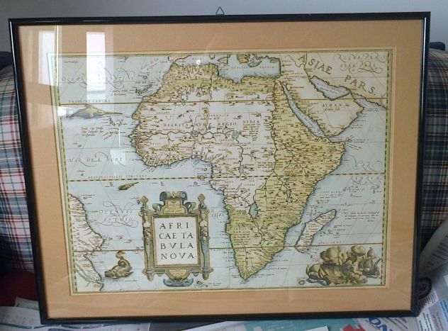 5404508 Antiche n°4 mappe emisferi