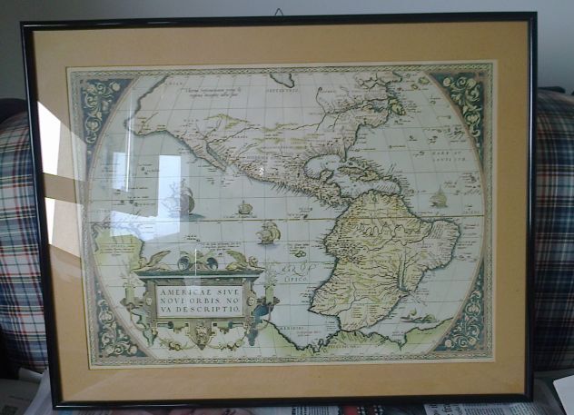 5404510 Antiche n°4 mappe emisferi