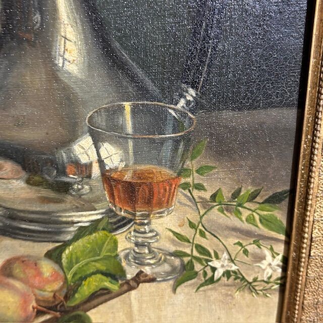 5347958 Antico dipinto olio su tela