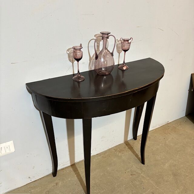 5404618 Antico tritico in vetro rosa 