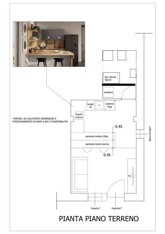 5402972  appartamento mq44 Ristrutturato