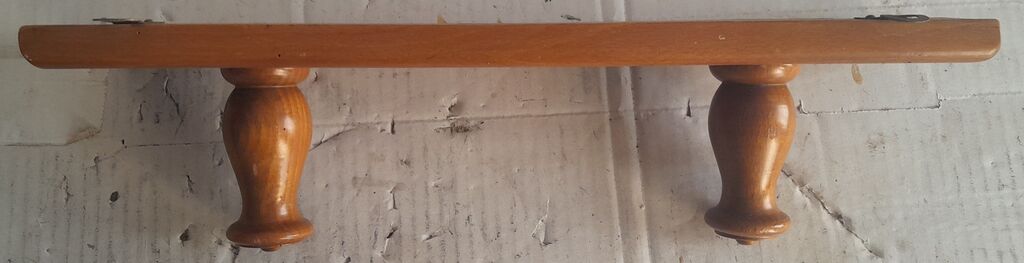 5384724 Appendiabiti in legno a 2 posti
