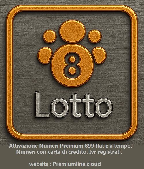 5404527 Attiva numeri premium lotto con
