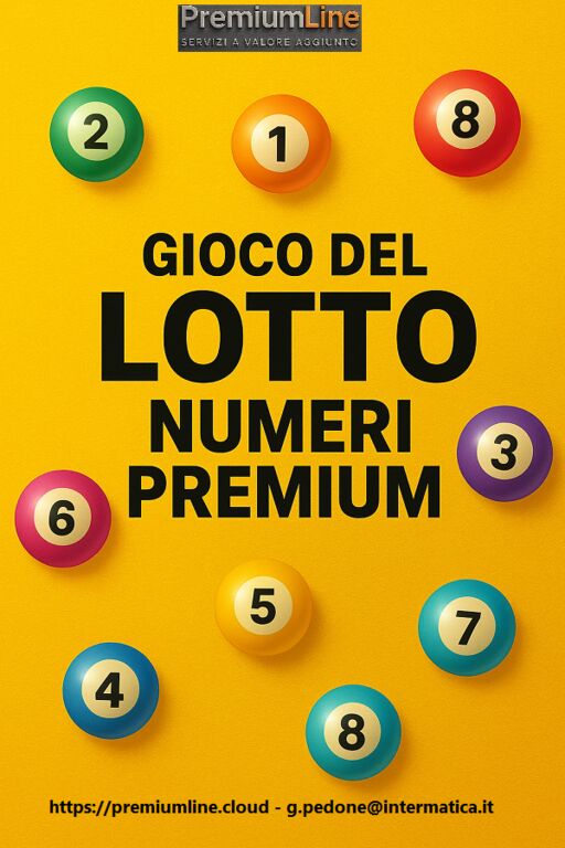 5404528 Attiva numeri premium lotto con
