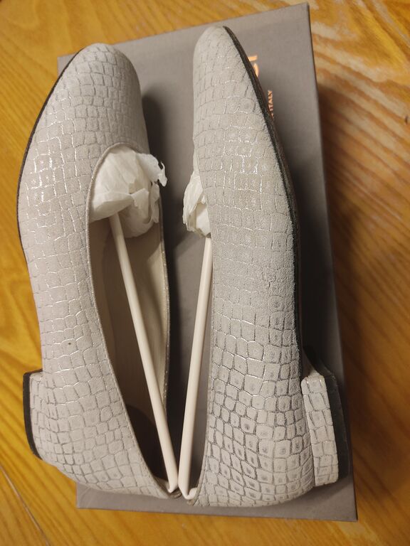 5351559 Ballerine in vera pelle