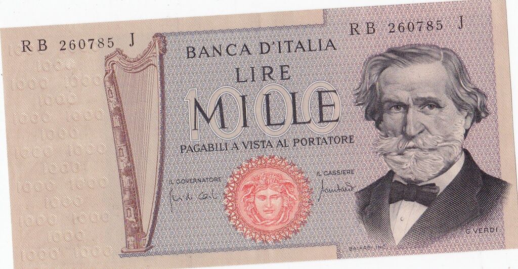 5401672 Banconote anni 70.giuseppe