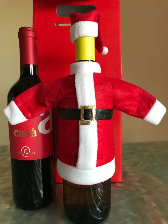 3760470  Bottiglia Vino Babbo Natale