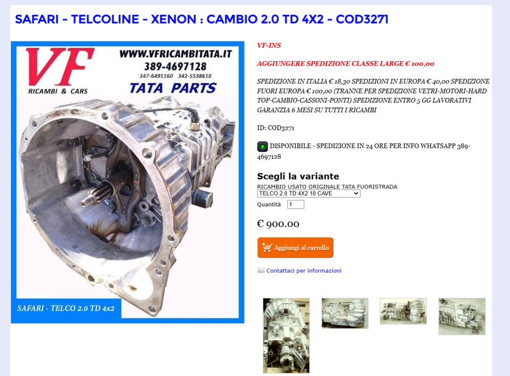 5364130  Cambio TATA Telcoline