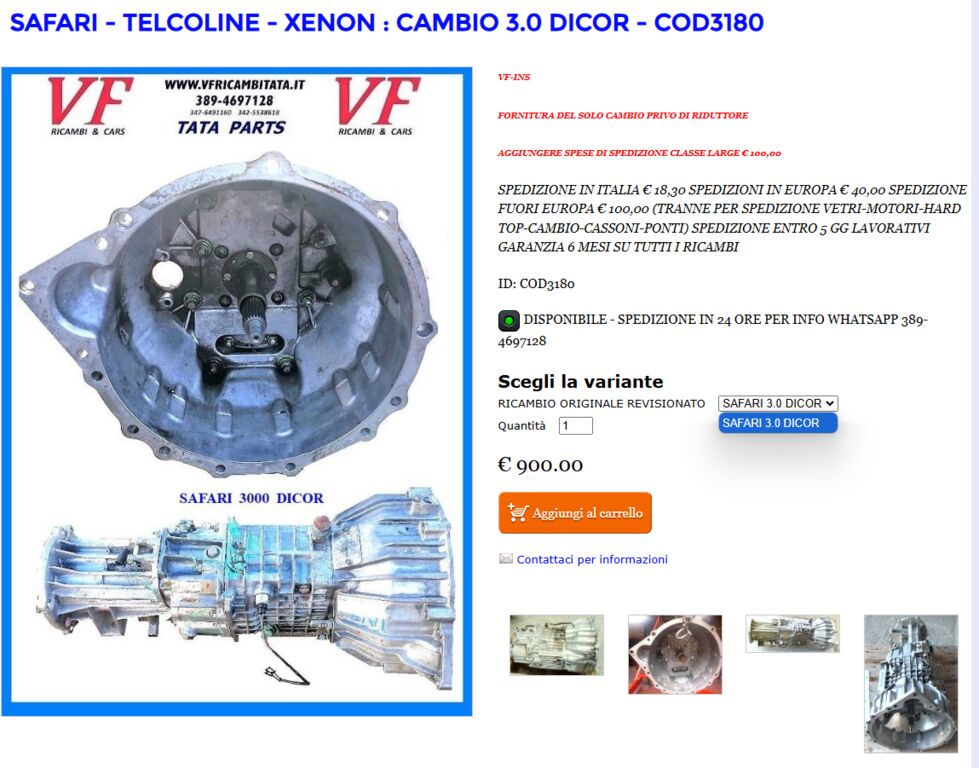 5364133  Cambio TATA Telcoline