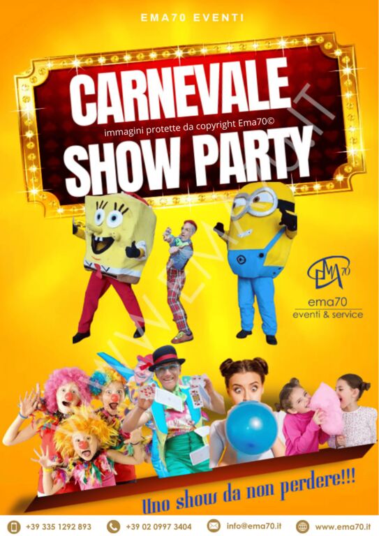 5408224 Carnevale show party