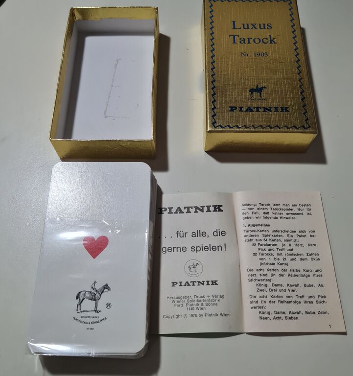 5406527 Carte luxus tarock piatnik n°