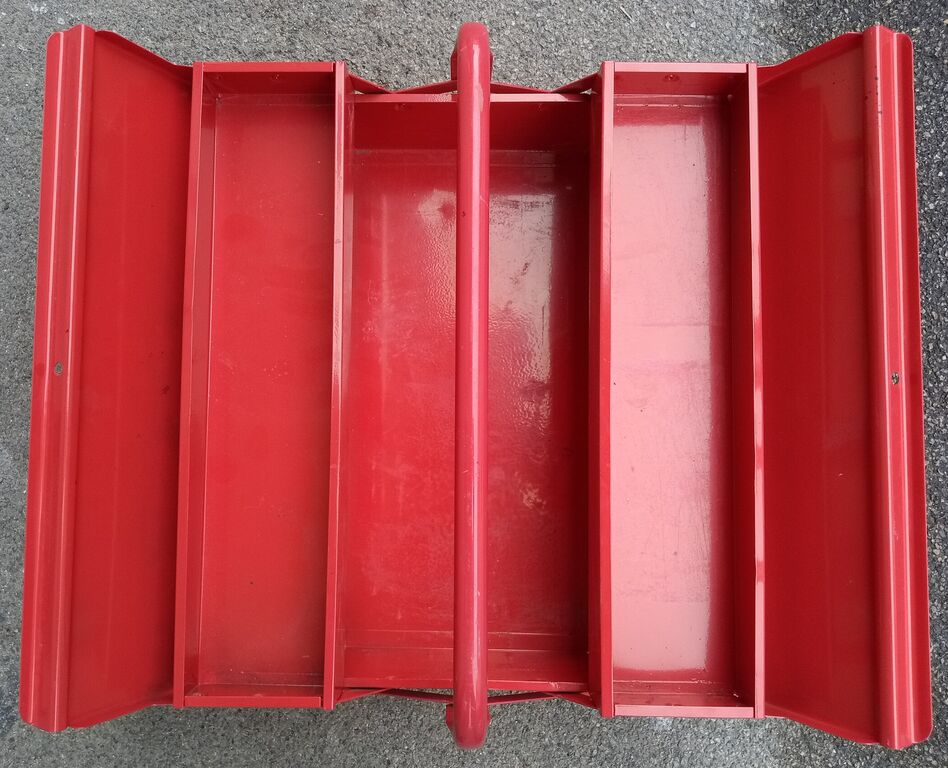 5376362 Cassetta x attrezzi in metallo