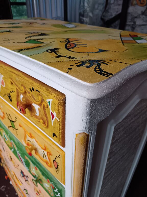 5403050 Cassettiera vintage rimodernata