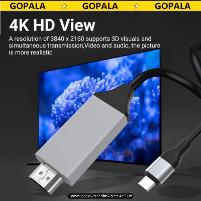 5348709 Cavetteria nuova hdmi contatti