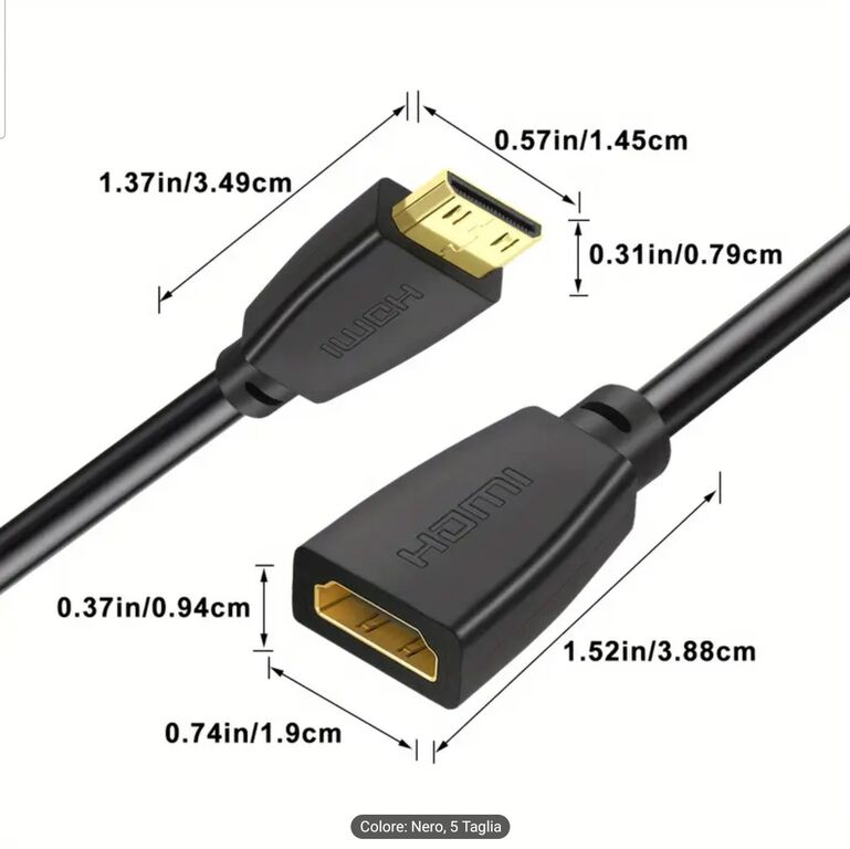 5348710 Cavetteria nuova hdmi contatti