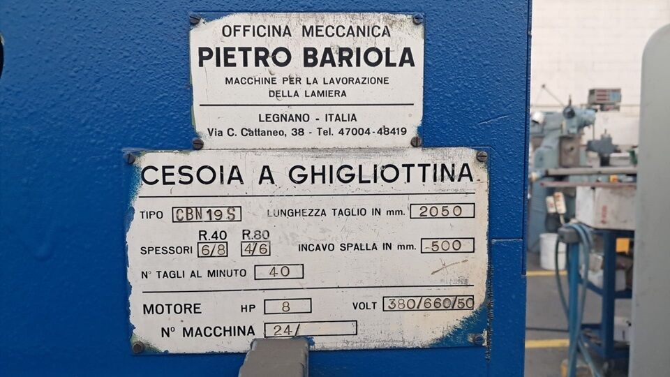 5361258 Cesoia bariola  2050 x 6 /8