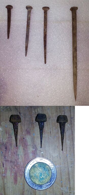 5402032 Chiodi antichi ferro battuto
