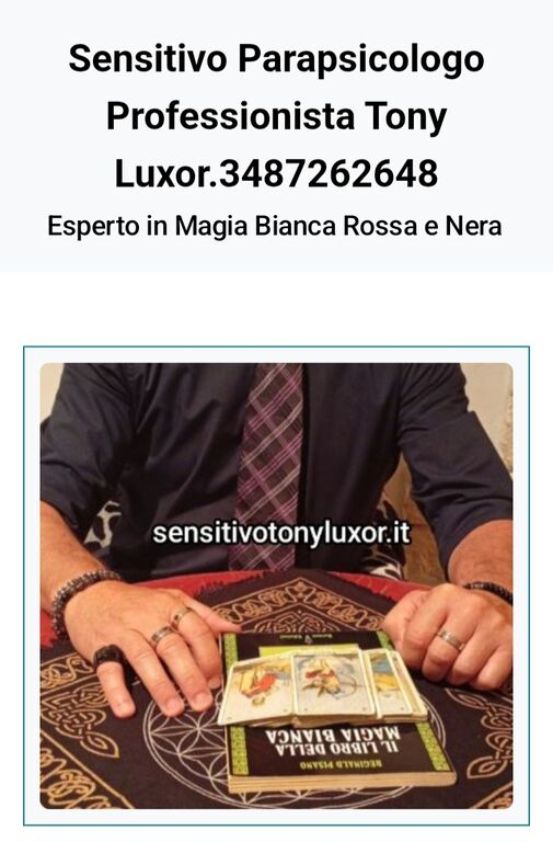 5389065 Consulenze da sensitivo e