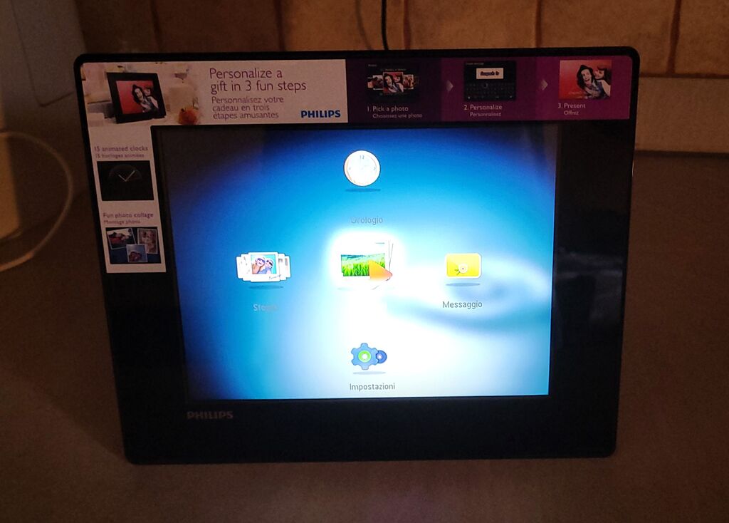 5350808 Cornice digitale philips