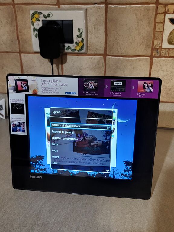 5350810 Cornice digitale philips