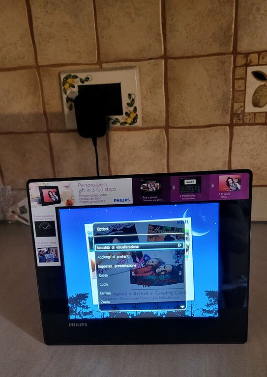 5350814 Cornice digitale philips