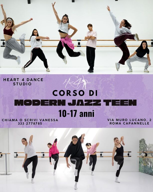 5405711  corsoCorso di MODERN JAZZ TEEN
