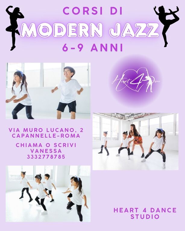 5407682  corsoCorso di MODERN 6-9 anni