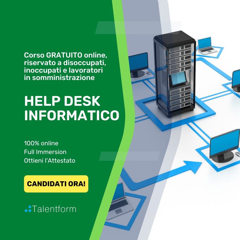 5408913  corsoHelp Desk Informatico