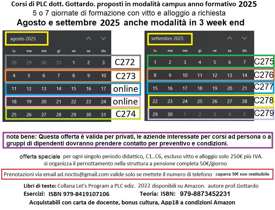 5397241  corsoprogrammazione PLC con