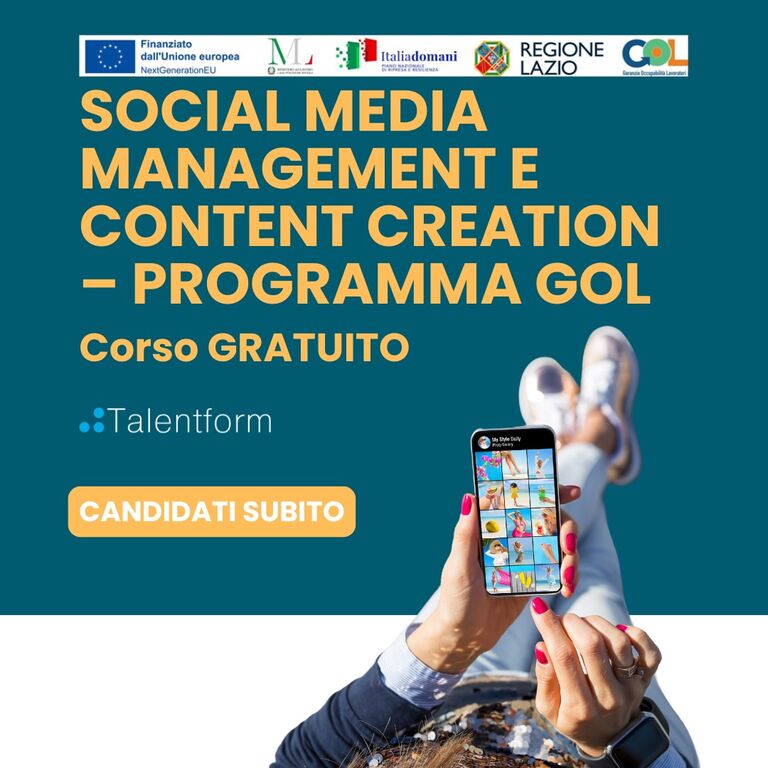 5409834  corsoSocial Media Management e