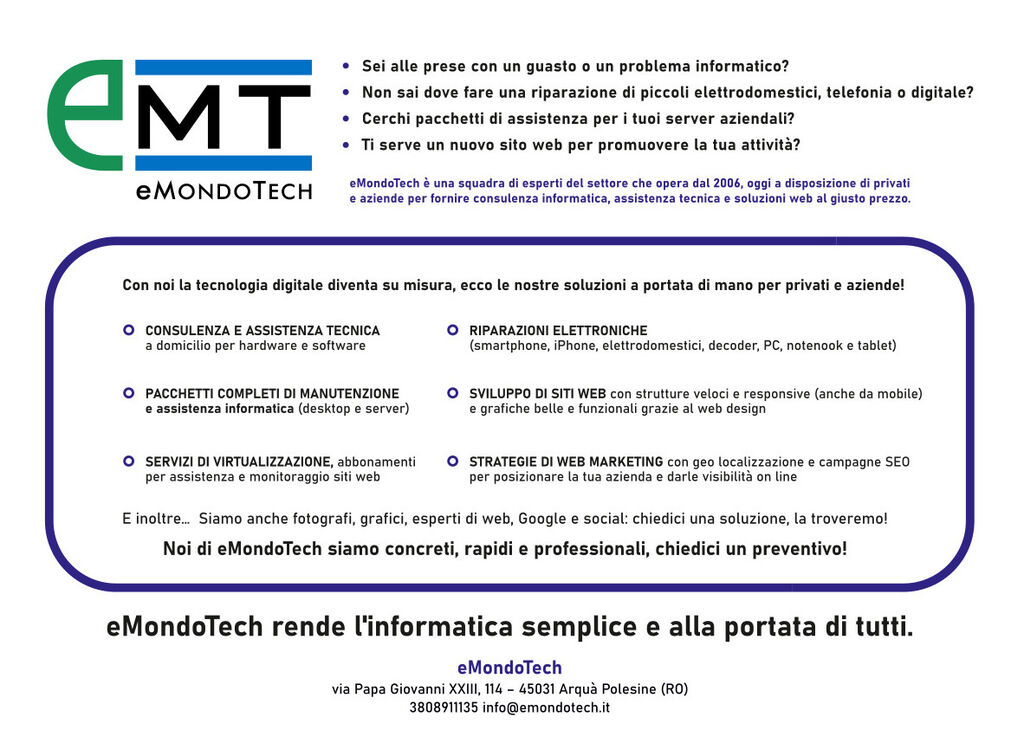 5405988 Creazione siti web, seo social