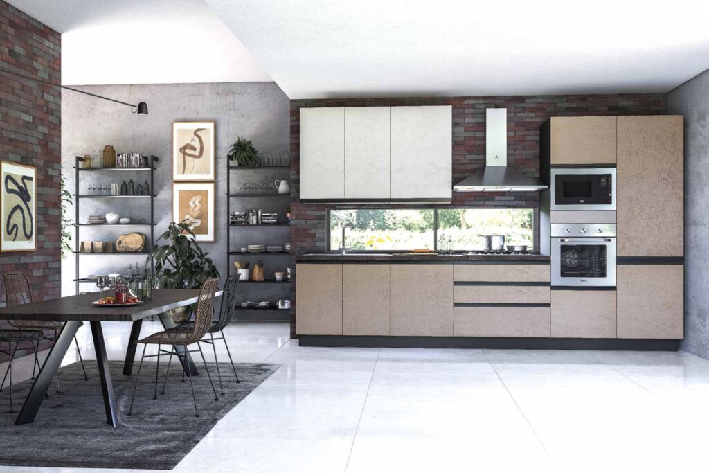 5373490 Cucina lineare completa di