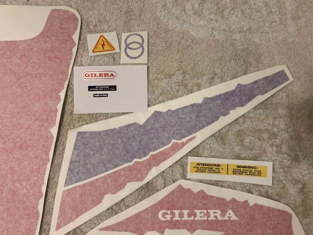 5363222 Gilera 50r kit adesivi nuovo