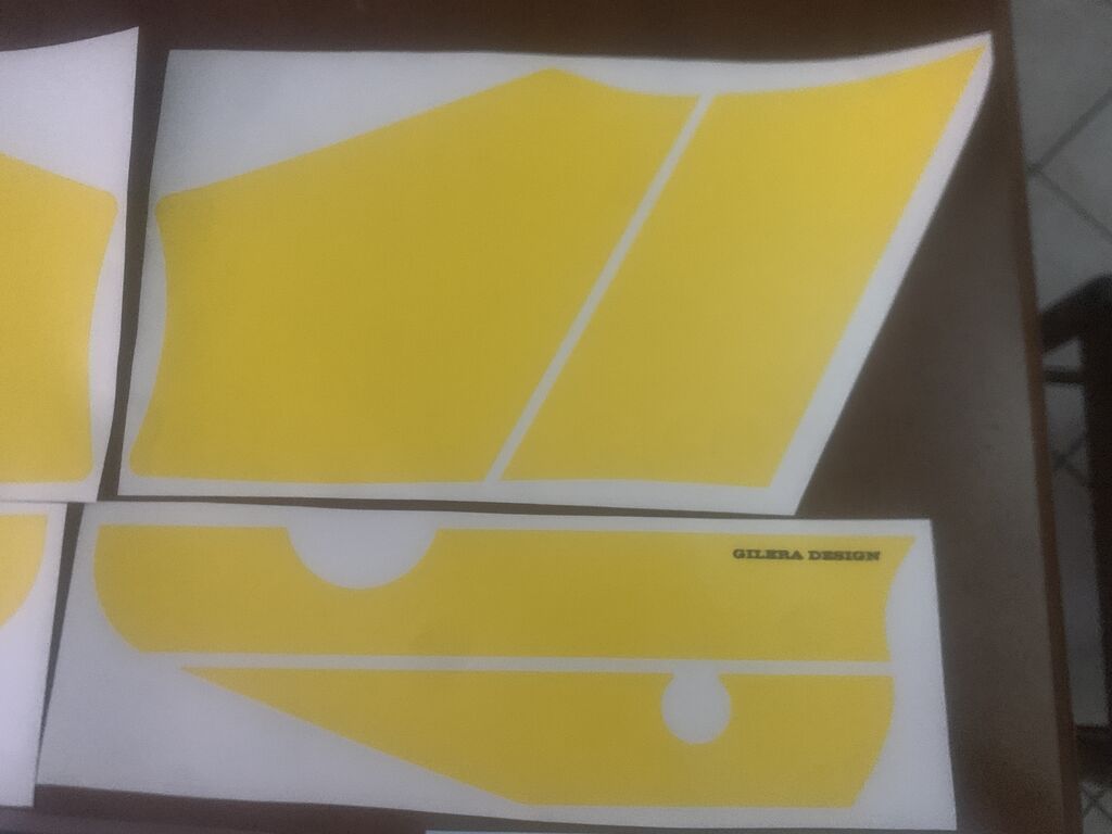 5356553 Gilera bullit 1 serie giallo e