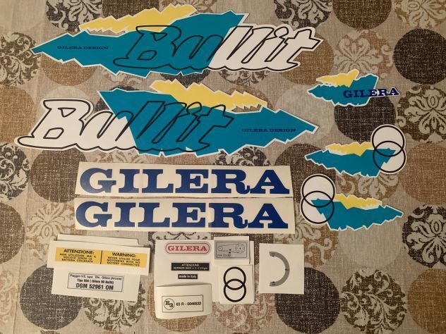 5356585 gilera bullit bianco verde