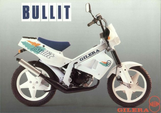 5356587 gilera bullit bianco verde