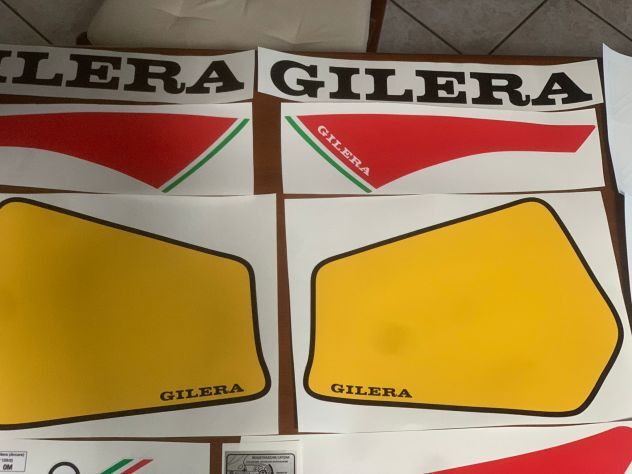 5356535 Gilera sp 02 kit adesivi nuovi