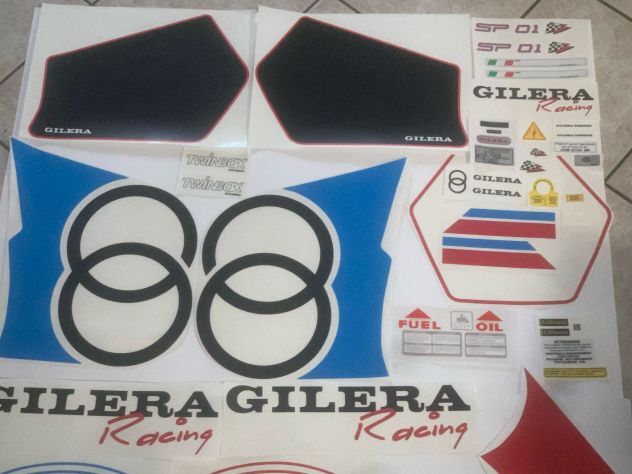 5356581 Gilera sp 01 kit adesivi nuovi