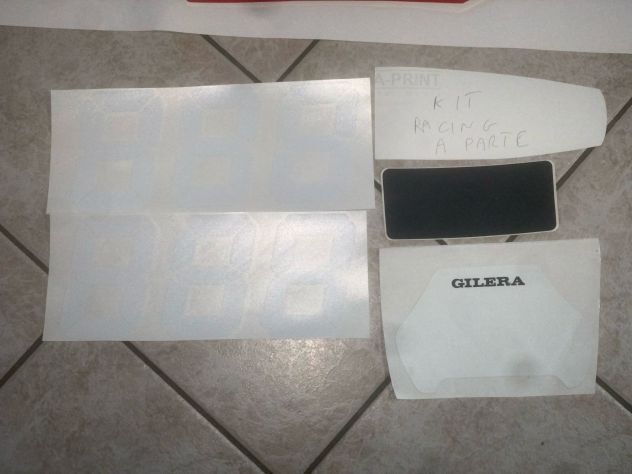 5356584 Gilera sp 01 kit adesivi nuovi