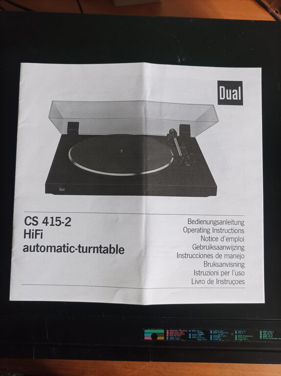 5406234 Giradischi dual