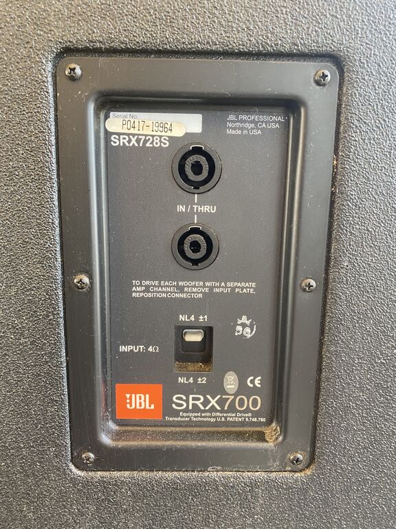 5354044 Impianto audio professionale jbl