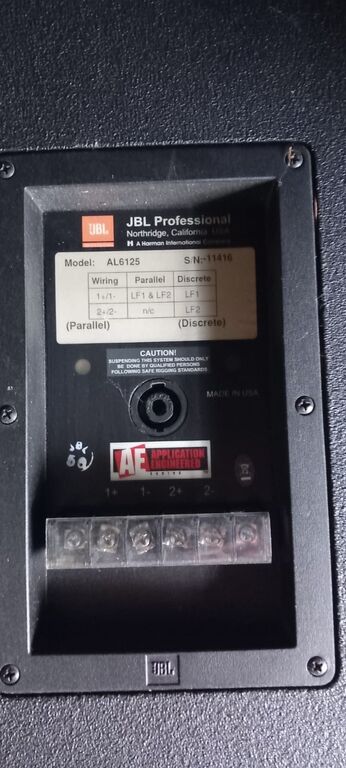5354045 Impianto audio professionale jbl