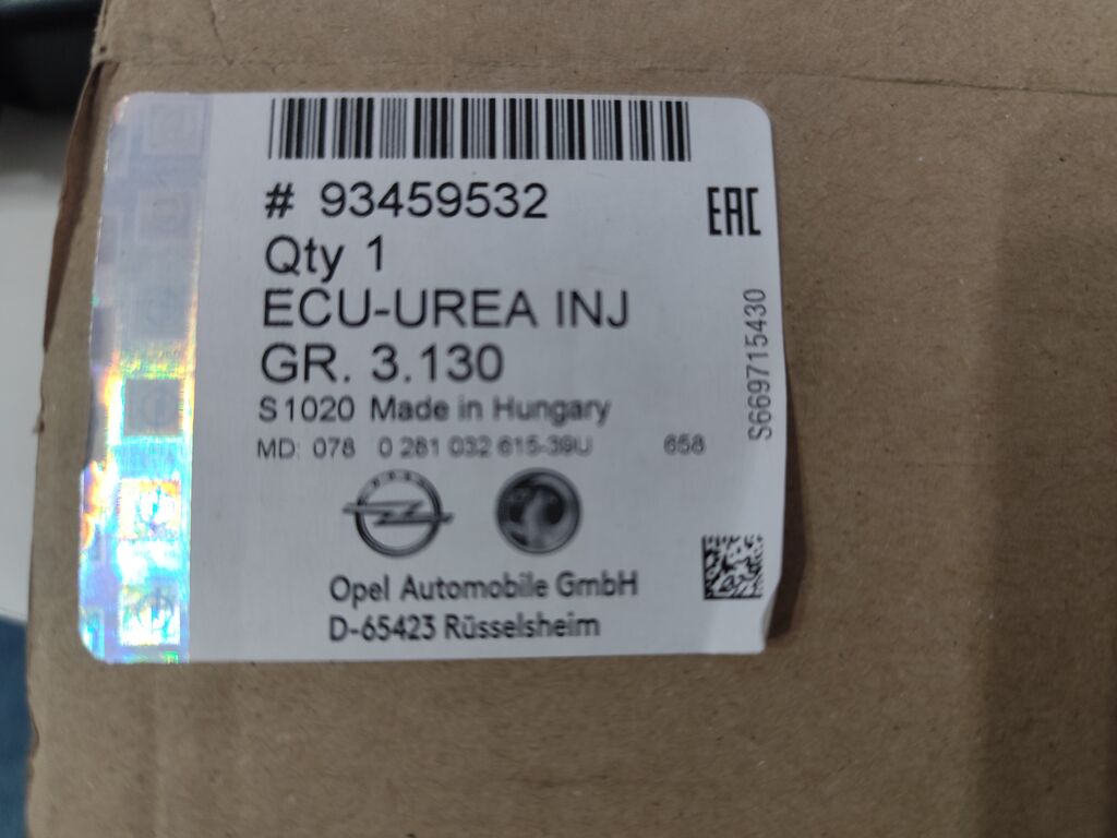 5381006  Impianto elettrico OPEL Vivaro