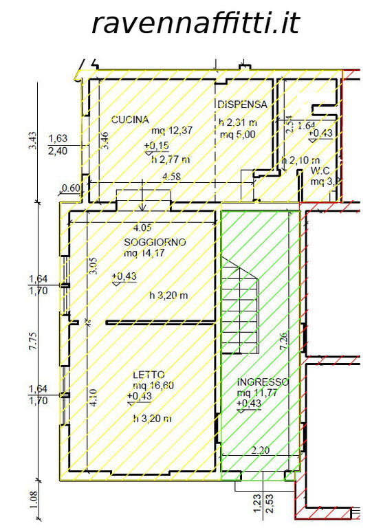 5402159  in affitto appartamento CARRAIE