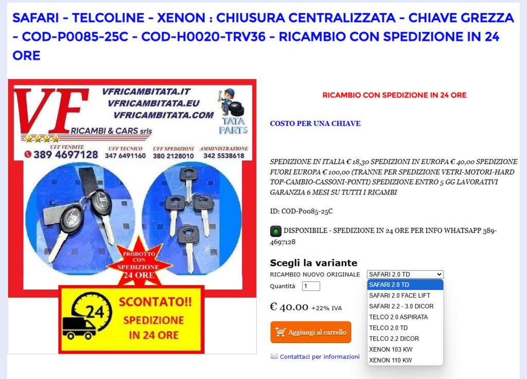 5364110  Interni TATA Xenon