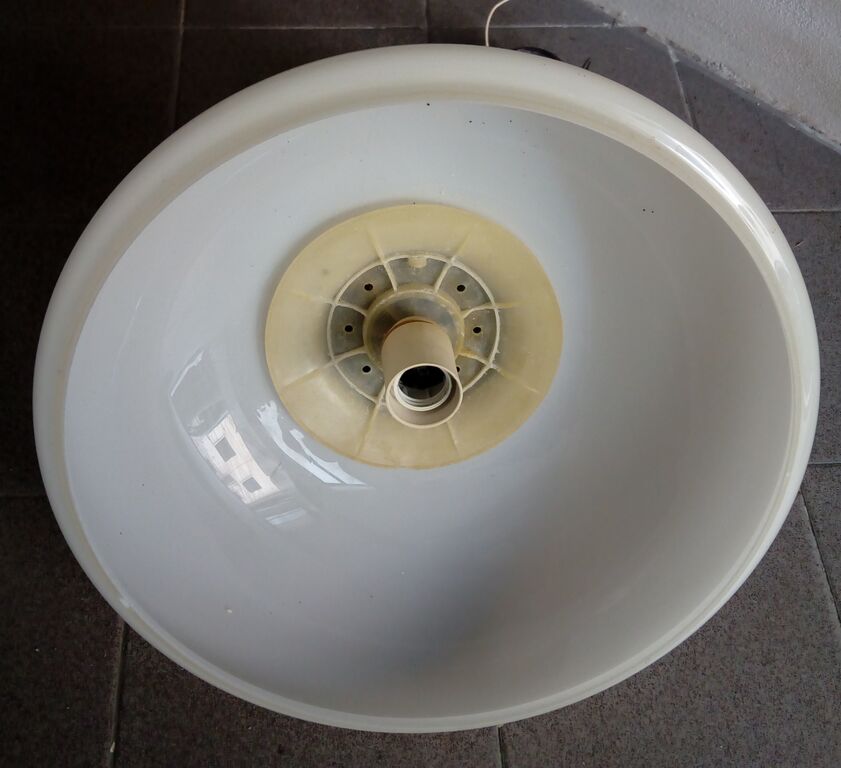 5377025 lampadario in vetro e ceramica