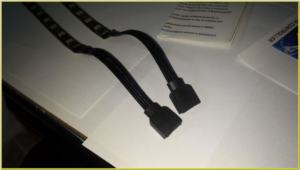 5402698 Led rgb itek magnetiche per pc