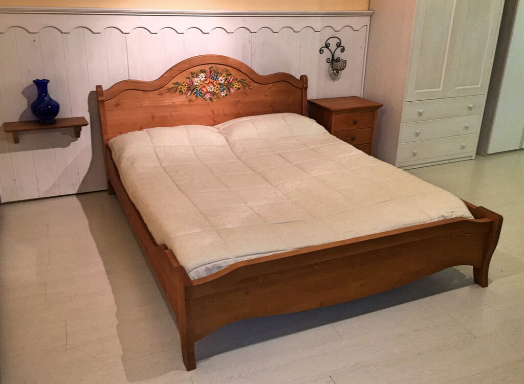 5405519 Letto matrimoniale abete tabià