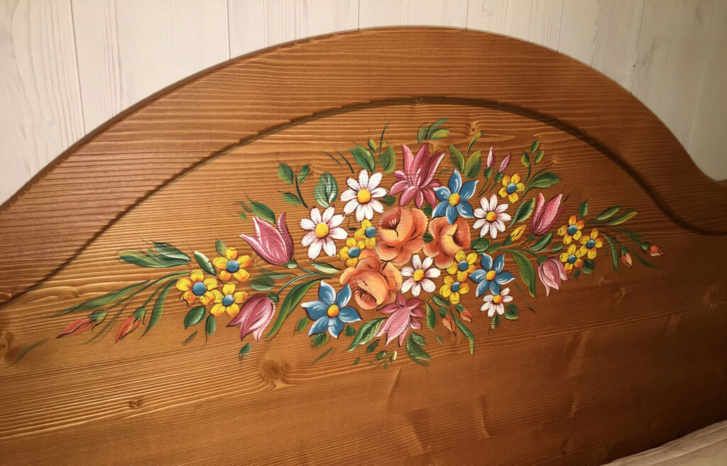 5405520 Letto matrimoniale abete tabià